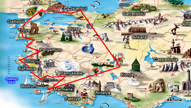 tour map